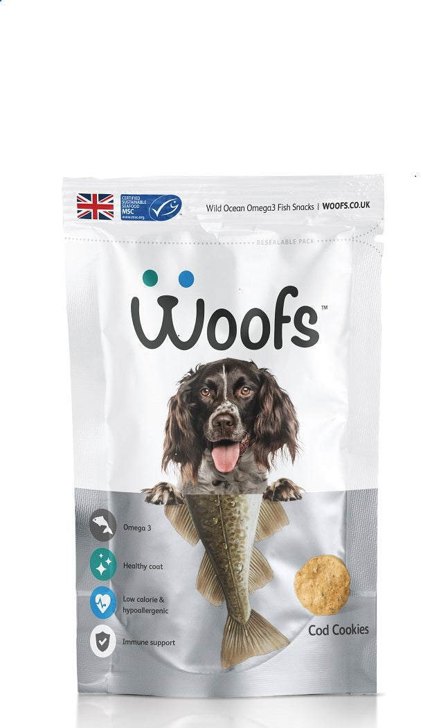 WOOFS CANINE CLUB Cod Cookies