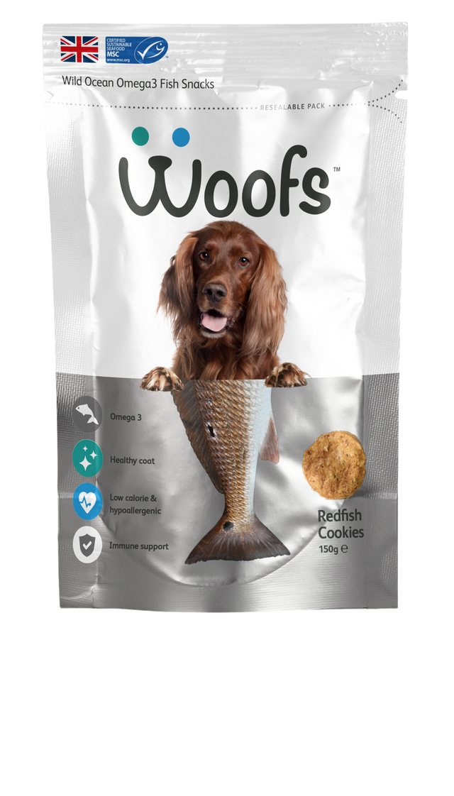 WOOFS CANINE CLUB Redfish Cookies