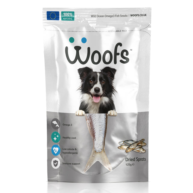 WOOFS CANINE CLUB Dried Sprats