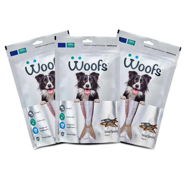 Dried Sprats (Three Pouches in a pack - 20% off)